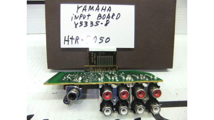 Yamaha  X5335-8  module  input  board